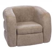 Fauteuil Bess Taupe Pivotant