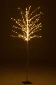Arbre Dénudé Métal Argent Leds 171cm