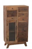 Buffet Commode Bois Recyclé Vintage