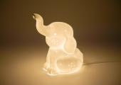 Lampe Eléphanteau Porcelaine Enfant