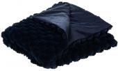 Plaid Diana Bleu Marine 130x170