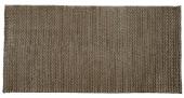 Tapis Sophie Brun Laine Tressée Blanc d'Ivoire 300*150