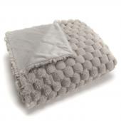 Plaid Diana Gris Clair 130x170