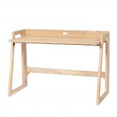 Bureau Pliable Bois Naturel
