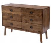 Commode 6 Tiroirs Authentique