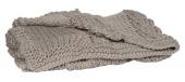 Plaid Tricot Gris Laine 120*150