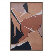 Toile Cadre Terre & Racine 80*120 NEW