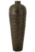Vase Isabel Ciment Brun H103cm