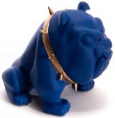 Bulldog Collier Bleu Mat PM (Outdoor)