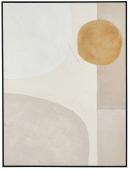 Tableau Soleil Levant Blanc d'Ivoire 90*120