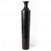 Vase Haut Métal Noir H150cm