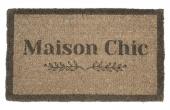Paillasson " Maison Chic" Deco Campagne Chic