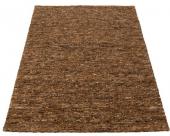 Tapis Tissé Laine Marron 160x230