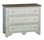 Commode 3 Tiroirs Manon Ecru