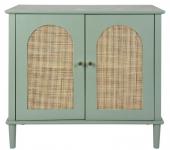 Cabinet 2 Portes Nolita Sauge Naturel Jardin d'Ulysse