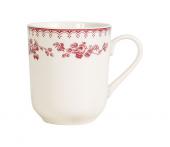 6 Tasses Hautes Faustine Rouge Comptoir de Famille