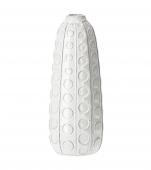 Vase Rondo Céramique Blanc H39cm