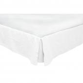 Cache Sommier Linehi Blanc Lin-Coton (4 tailles)