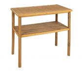 Console Bois Rotin Naturel Tamba