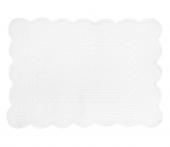 6 x Sets de Table Boutis Blanc