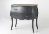 Commode Sauteuse 2 Tiroirs Murano Celeste