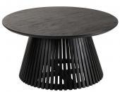 Table Basse Ronde Vincent Manguier Noir