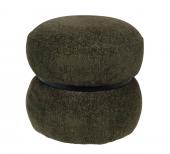 Pouf Nuage Velours Kaki PM