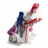 Crocodile Attaque Trash Blanc (Outdoor)