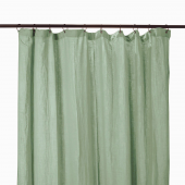 2 x Rideaux Dili Amande Voile de Coton 120x280