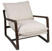 Fauteuil Chêne Lin Naturel Azenor