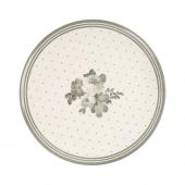 6 Assiettes Plates Joséphine Sauge Comptoir de Famille