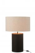 Lampe Filetage Large Bois Noir
