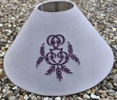 Abat-Jour Impérial Bourgogne ø30cm Coquecigrues