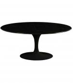 Table à Manger Ovale Marbella Marbre Noir Athezza