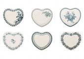 6 Mini Coupelles Faustine Bleu Comptoir de Famille