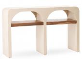 Console Comino Bois Naturel Ecru