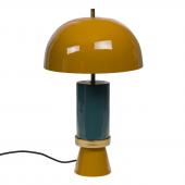 Lampe Vintage Jaune/Bleu