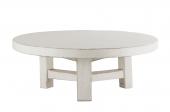 Table Basse BAO Orme Recyclé Blanc PM Blanc d'Ivoire