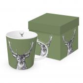 Mug Cerf Vert 35cl