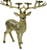 Chandelier Cerf Debout Champagne