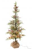 Sapin de Noël Led + Sac de Jute H150cm