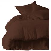 Housse d'Edredon Mykonos Ganache Double Gaz de Coton 85*200