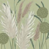 20 x Serviettes Papier Floral Amande 33*33