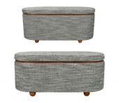 Banc Coffre x2 Alpinia Vert NEW