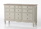 Commode 9 Tiroirs Maddy Beige
