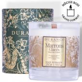 Bougie Durance Mèche Bois Marrons Glaçés 280g