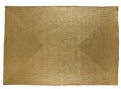 Tapis Apollo Jute Doré Rectangulaire Blanc d'Ivoire 240x170