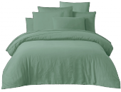 Drap Taloa Céladon Satin de Coton