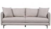 Canapé Modène Chiné Beige 3 Places Athezza