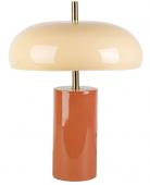 Lampe Arty Métal Beige / Terracotta